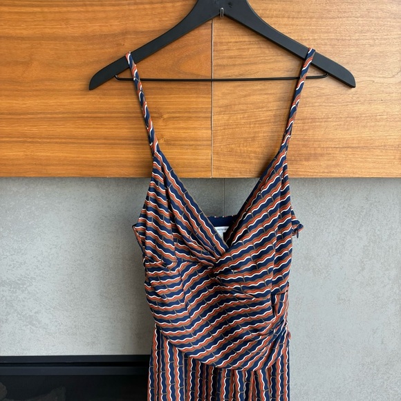 Diane Von Furstenberg 'Saige' Geo Print Silk Blend Party Dress, Size 6 - Picture 4 of 14